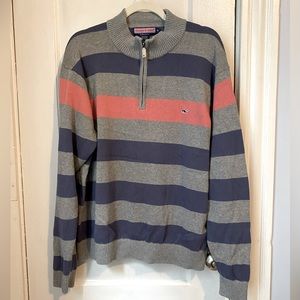 Vineyard Vines XL quarter zip cashmere sweater